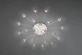 Lampa sufitowa BULLET chrom ⌀96cm.  LED 3 step dim 21x1,5W 3000K Trio 641412106 | 4017807539288 noxbox lampynox www.lampynox.pl