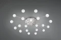 Lampa sufitowa BULLET nikiel mat ⌀96cm.  LED 3 step dim 21x1,5W 3000K Trio 641412107 | 4017807539226 noxbox lampynox www.lampynox.pl