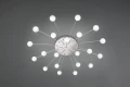 Lampa sufitowa BULLET nikiel mat ⌀96cm.  LED 3 step dim 21x1,5W 3000K Trio 641412107 | 4017807539226 noxbox lampynox www.lampynox.pl
