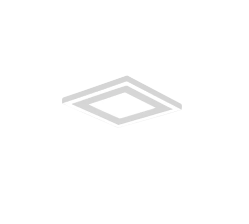 Plafon CARUS biały mat 20x20cm. LED COB 10W | 7W 4000K RL R67212031 | 4017807541441 noxbox lampynox www.lampynox.pl