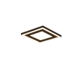 Plafon CARUS czarny mat 20x20cm. LED COB 10W | 7W 3000K RL R67212032 | 4017807541465 noxbox lampynox www.lampynox.pl