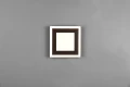 Plafon CARUS czarny mat 20x20cm. LED COB 10W | 7W 3000K RL R67212032 | 4017807541465 noxbox lampynox www.lampynox.pl