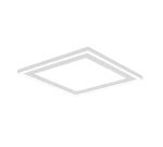 CARUS biały mat 33x33cm. LED COB 16W | 8,5W 4000K Plafon