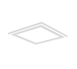 CARUS biały mat 33x33cm. LED COB 16W | 8,5W 4000K Plafon