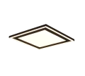 Plafon CARUS czarny mat 33x33cm. LED COB 16W | 8,5W 3000K RL R67213332 | 4017807541991 noxbox lampynox www.lampynox.pl