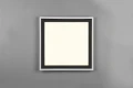 Plafon CARUS czarny mat 43x43cm. LED COB 20W | 9W 3000K RL R67214332 | 4017807542240 noxbox lampynox www.lampynox.pl