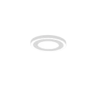 CARUS biały mat ⌀20cm. LED COB 10W | 7W 4000K Plafon
