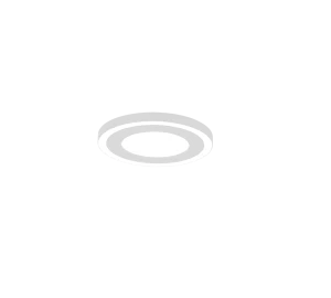 CARUS biały mat ⌀20cm. LED COB 10W | 7W 4000K Plafon