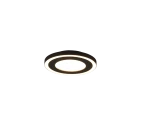CARUS czarny mat ⌀20cm. LED COB 10W | 7W 3000K Plafon