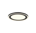 CARUS czarny mat ⌀34cm. LED COB 16W | 8,5W 3000K Plafon