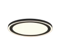 Plafon CARUS czarny mat ⌀44cm. LED COB 20W | 9W 3000K RL R67224332 | 4017807542356 noxbox lampynox www.lampynox.pl