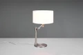 Lampka stołowa CASSIO nikiel mat E27 Trio 514400107 | 4017807539301 noxbox lampynox www.lampynox.pl