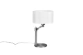 Lampka stołowa CASSIO nikiel mat E27 Trio 514400107 | 4017807539301 noxbox lampynox www.lampynox.pl