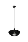 COLINO czarny mat E27 Lampa wisząca