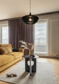 Lampa wisząca COLINO czarny mat E27 Trio 315900132 | 4017807540246 noxbox lampynox www.lampynox.pl