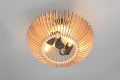 Lampa sufitowa COLINO brąz 2xE27 Trio 615900242 | 4017807540338 noxbox lampynox www.lampynox.pl