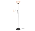 Lampa podłogowa stojąca COUNTRY miedź E27 + E14 RL R46322024 | 4017807517378 noxbox lampynox www.lampynox.pl