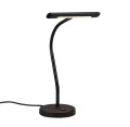 Lampka stołowa snake CURTIS czarny mat LED Dim. 4W 3000K Trio 579790132 | 4017807452549 noxbox lampynox www.lampynox.pl