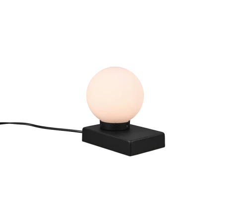 Lampka stołowa DAVI II czarny mat E14 Trio 590100132 | 4017807551136 noxbox lampynox www.lampynox.pl