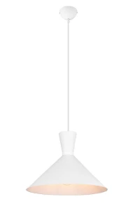 ENZO biały mat ⌀35cm. E27 Lampa wisząca