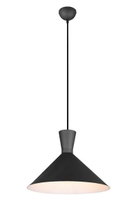ENZO czarny mat ⌀35cm. E27 Lampa wisząca