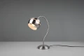 Lampka stołowa snake FLETCHER II nikiel mat E14 Trio 593400107 | 4017807551242 noxbox lampynox www.lampynox.pl