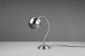 Lampka stołowa snake FLETCHER II nikiel mat E14 Trio 593400107 | 4017807551242 noxbox lampynox www.lampynox.pl