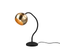 Lampka stołowa snake FLETCHER II mosiądz mat E14 Trio 593400108 | 4017807551259 noxbox lampynox www.lampynox.pl