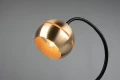 Lampka stołowa snake FLETCHER II mosiądz mat E14 Trio 593400108 | 4017807551259 noxbox lampynox www.lampynox.pl