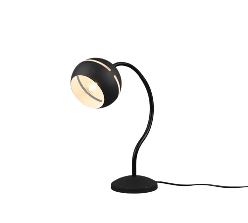 Lampka stołowa snake FLETCHER II czarny mat E14 Trio 593400132 | 4017807551266 noxbox lampynox www.lampynox.pl