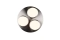 Lampa sufitowa FRANKLIN nikiel mat ⌀35cm. LED 3 step dim 3x8,5W 3000K Trio 626510307 | 4017807538083 noxbox lampynox www.lampynox.pl