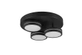 Lampa sufitowa FRANKLIN czarny mat ⌀35cm. LED 3 step dim 3x8,5W 3000K Trio 626510342 | 4017807538168 noxbox lampynox www.lampynox.pl