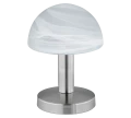 Lampka stołowa FYNN II nikiel mat E14 Trio 599100107 | 4017807551310 noxbox lampynox www.lampynox.pl