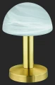 Lampka stołowa FYNN II mosiądz mat E14 Trio 599100108 | 4017807551327 noxbox lampynox www.lampynox.pl