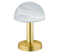 Lampka stołowa FYNN II mosiądz mat E14 Trio 599100108 | 4017807551327 noxbox lampynox www.lampynox.pl