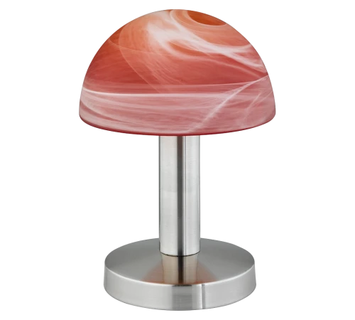 Lampka stołowa FYNN II nikiel mat E14 Trio 599100118 | 4017807551334 noxbox lampynox www.lampynox.pl