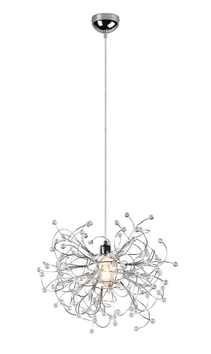 Lampa wisząca GLORIA chrom ⌀52cm. E27 RL R31311006 | 4017807544053 noxbox lampynox www.lampynox.pl
