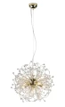 Lampa wisząca GLORIA mosiądz ⌀55cm. 5xE14 RL R31315003 | 4017807544046 noxbox lampynox www.lampynox.pl