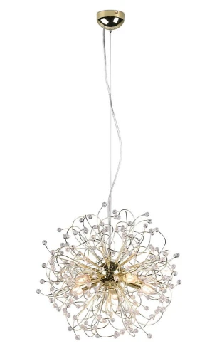 Lampa wisząca GLORIA mosiądz ⌀55cm. 5xE14 RL R31315003 | 4017807544046 noxbox lampynox www.lampynox.pl
