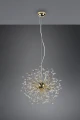 Lampa wisząca GLORIA mosiądz ⌀55cm. 5xE14 RL R31315003 | 4017807544046 noxbox lampynox www.lampynox.pl