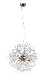GLORIA chrom ⌀55cm. 5xE14 Lampa wisząca