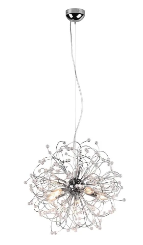 Lampa wisząca GLORIA chrom ⌀55cm. 5xE14 RL R31315006 | 4017807544039 noxbox lampynox www.lampynox.pl