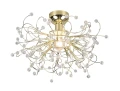 Lampa sufitowa GLORIA mosiądz ⌀52cm. E27 RL R61311003 | 4017807544138 noxbox lampynox www.lampynox.pl