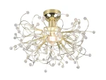 GLORIA mosiądz ⌀52cm. E27 Lampa sufitowa