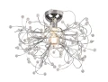 Lampa sufitowa GLORIA chrom ⌀52cm. E27 RL R61311006 | 4017807544114 noxbox lampynox www.lampynox.pl
