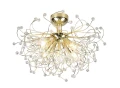 Lampa sufitowa GLORIA mosiądz ⌀55cm. 4xE14 RL R61314003 | 4017807544107 noxbox lampynox www.lampynox.pl