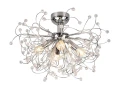 Lampa sufitowa GLORIA chrom ⌀55cm. 4xE14 RL R61314006 | 4017807544084 noxbox lampynox www.lampynox.pl