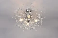 Lampa sufitowa GLORIA chrom ⌀55cm. 4xE14 RL R61314006 | 4017807544084 noxbox lampynox www.lampynox.pl