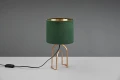 Lampka stołowa GRACE zielony | złoty E14 RL R51131015 | 4017807540147 noxbox lampynox www.lampynox.pl