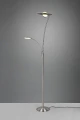 Lampa podłogowa GRANBY nikiel mat LED Dim. 29W | 6,5W 2700+3200+4000K Trio 424310207 | 4017807525182 noxbox lampynox www.lampynox.pl